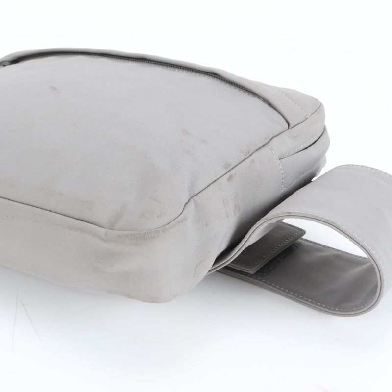Prada Sport Body Bag Body Waist Pouch Shoulder Gray B9149s Men's CEE Cz2-10