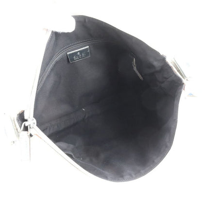 Gucci GG Canvas Sherry Line 145857 Leather Shoulder Bag Crossbody Women RRR