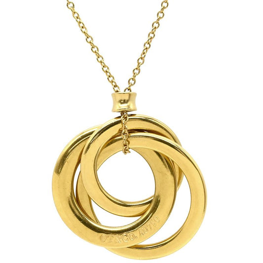 Tiffany & Co Tiffany & Co Necklace Triple Circle Necklace 18k Yellow Gold
