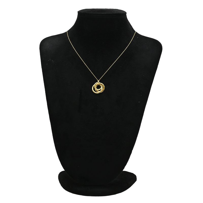 Tiffany & Co Tiffany & Co Necklace Triple Circle Necklace 18k Yellow Gold