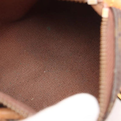 Louis Vuitton Monogram Mini Speedy M41534 Leather Handbag Genuine Leather