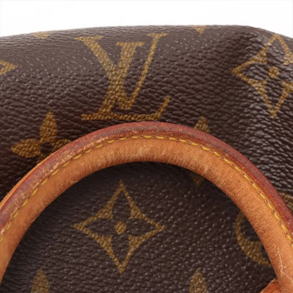 Louis Vuitton Monogram Mini Speedy M41534 Leather Handbag Genuine Leather
