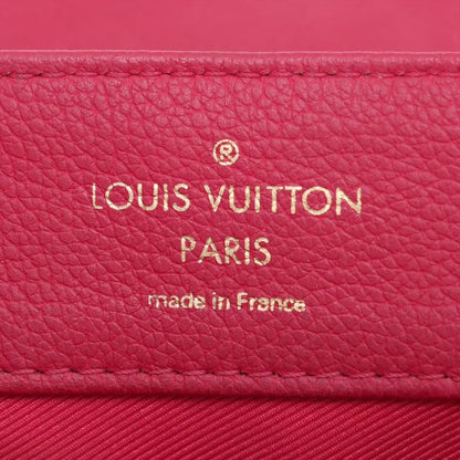 Louis Vuitton Lock Me PM Fuchsia M50360 Leather Handbag Tote Genuine Leather