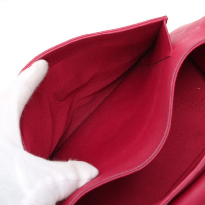 Louis Vuitton Lock Me PM Fuchsia M50360 Leather Handbag Tote Genuine Leather