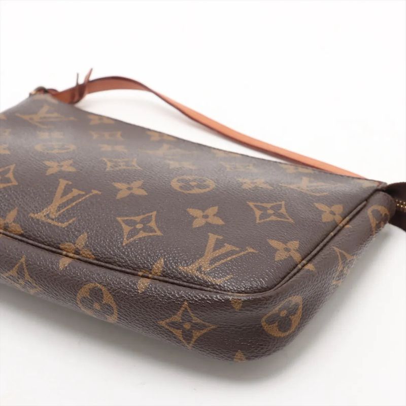 Louis Vuitton Monogram Pochette Accessoire M51980 2WAY Handbag Crossbody