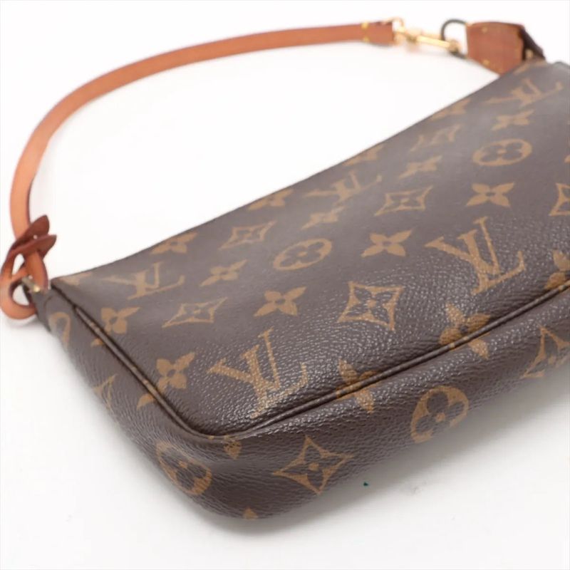 Louis Vuitton Monogram Pochette Accessoire M51980 2WAY Handbag Crossbody