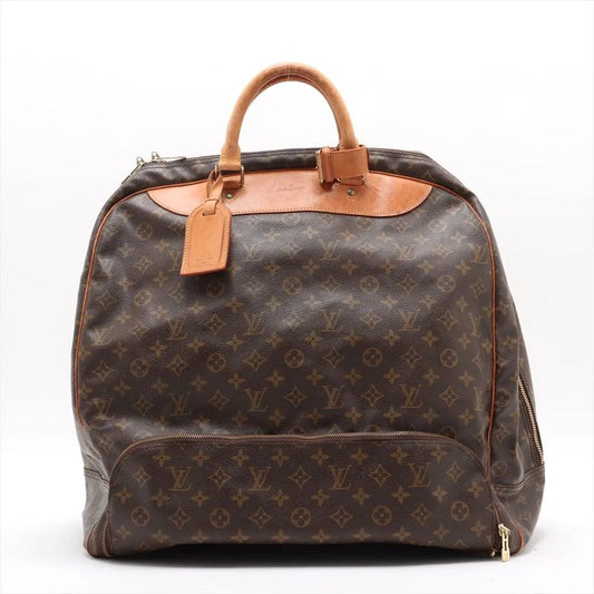 Louis Vuitton Monogram Evasion M41443 Leather Boston Bag Business Travel Tote