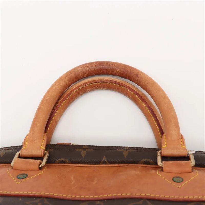 Louis Vuitton Monogram Evasion M41443 Leather Boston Bag Business Travel Tote