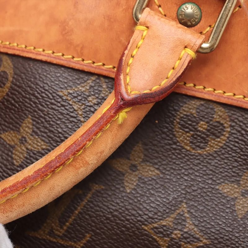 Louis Vuitton Monogram Evasion M41443 Leather Boston Bag Business Travel Tote