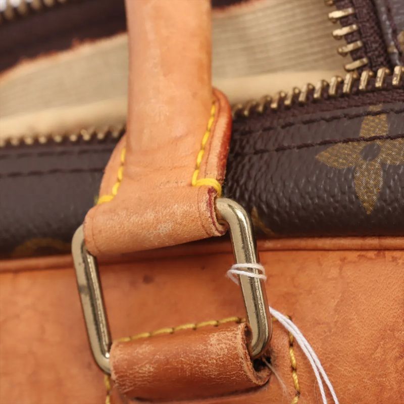 Louis Vuitton Monogram Evasion M41443 Leather Boston Bag Business Travel Tote