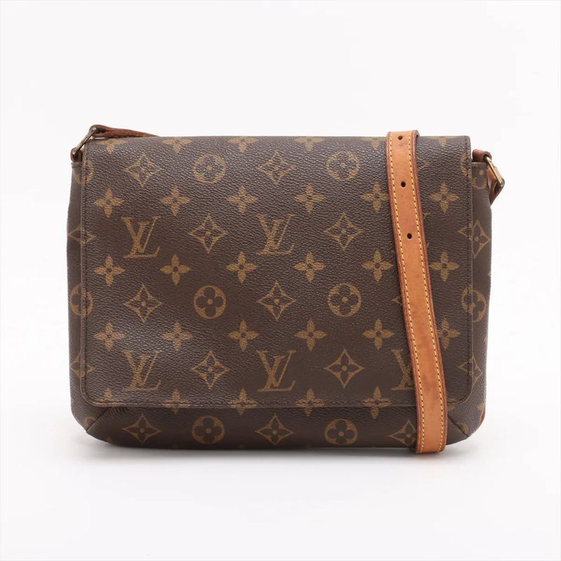 Louis Vuitton Monogram Musette Tango M51257 Leather Shoulder Bag Shoulder Hand