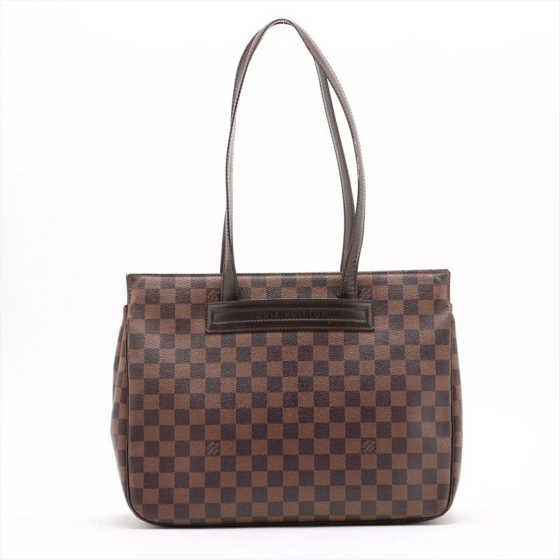 Louis Vuitton Damier Parioli PM N51123 Leather Tote Bag Shoulder Hand A4 Ladies