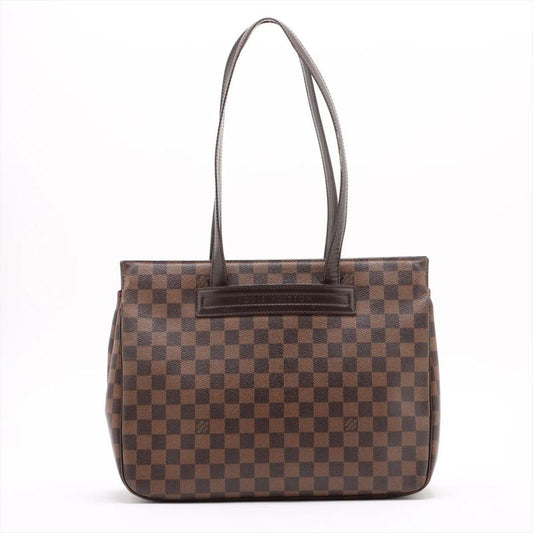 Louis Vuitton Damier Parioli PM N51123 Leather Tote Bag Shoulder Hand A4 Ladies