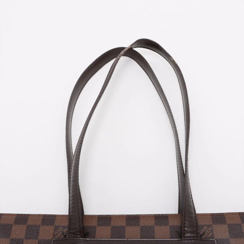 Louis Vuitton Damier Parioli PM N51123 Leather Tote Bag Shoulder Hand A4 Ladies