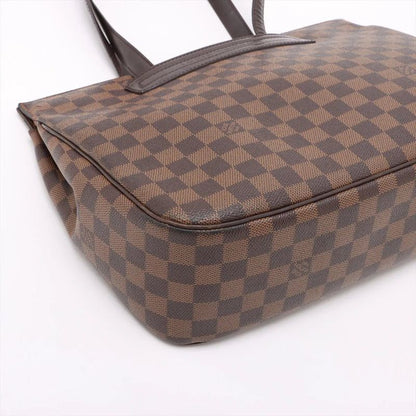 Louis Vuitton Damier Parioli PM N51123 Leather Tote Bag Shoulder Hand A4 Ladies
