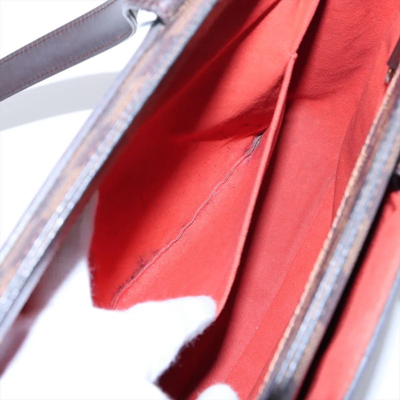 Louis Vuitton Damier Parioli PM N51123 Leather Tote Bag Shoulder Hand A4 Ladies