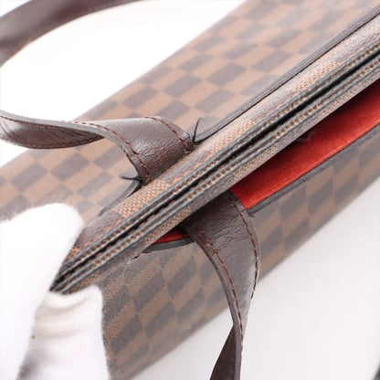 Louis Vuitton Damier Parioli PM N51123 Leather Tote Bag Shoulder Hand A4 Ladies