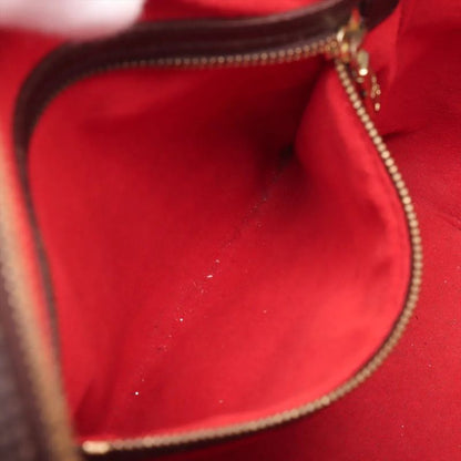 Louis Vuitton Damier Brera N51150 Leather Handbag Tote Genuine Leather Brand