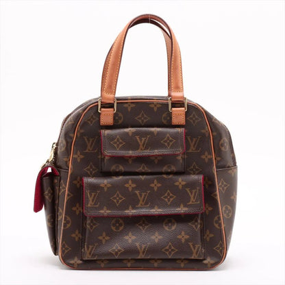 Louis Vuitton Monogram Exantricite M51161 Leather Handbag Tote Genuine Leather