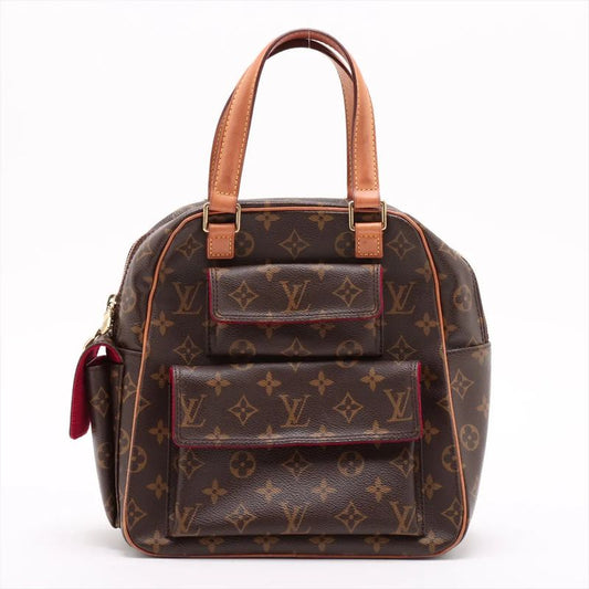 Louis Vuitton Monogram Exantricite M51161 Leather Handbag Tote Genuine Leather