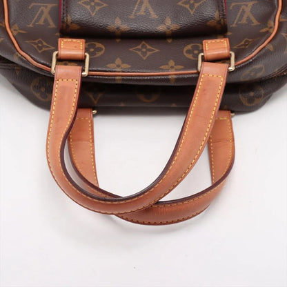 Louis Vuitton Monogram Exantricite M51161 Leather Handbag Tote Genuine Leather