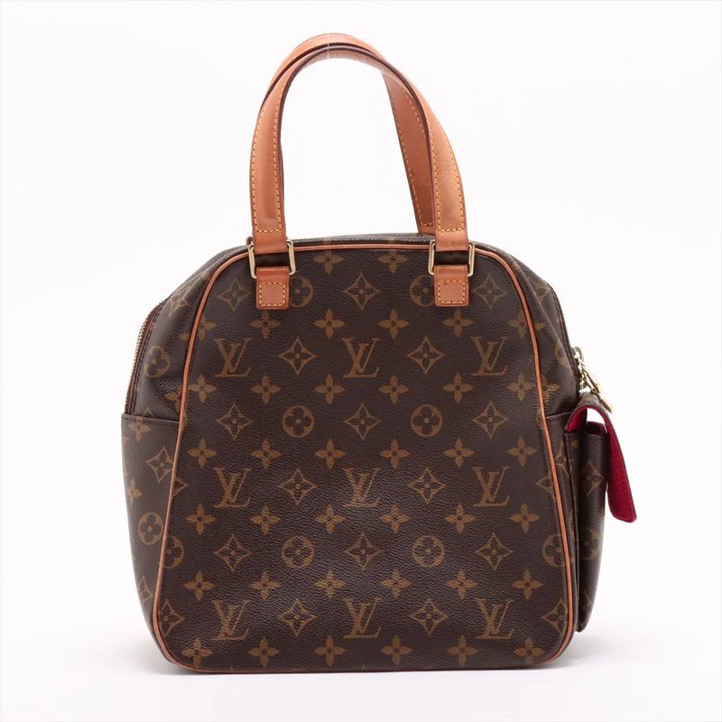 Louis Vuitton Monogram Exantricite M51161 Leather Handbag Tote Genuine Leather