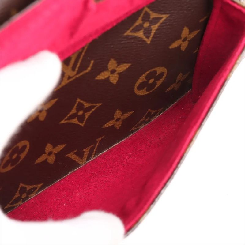 Louis Vuitton Monogram Exantricite M51161 Leather Handbag Tote Genuine Leather