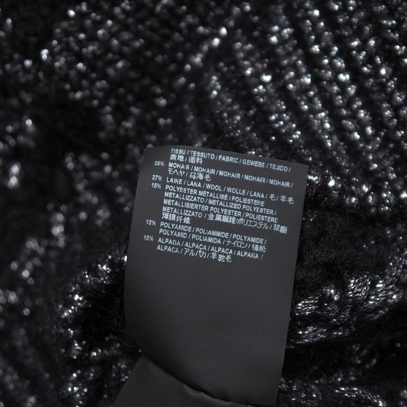 Saint Laurent Paris Sweater Size XS Knit Moheya Blend Alpaca Blend All