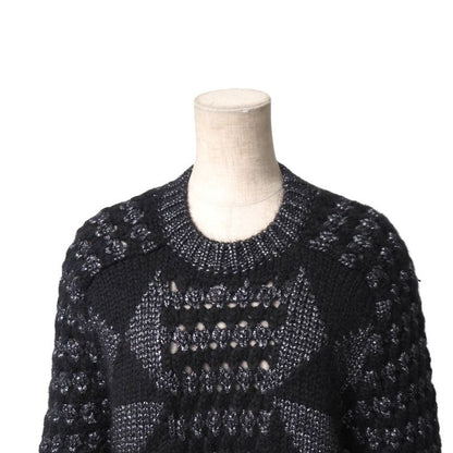 Saint Laurent Paris Sweater Size XS Knit Moheya Blend Alpaca Blend All