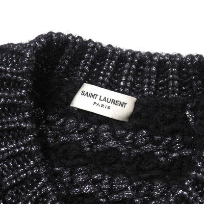 Saint Laurent Paris Sweater Size XS Knit Moheya Blend Alpaca Blend All