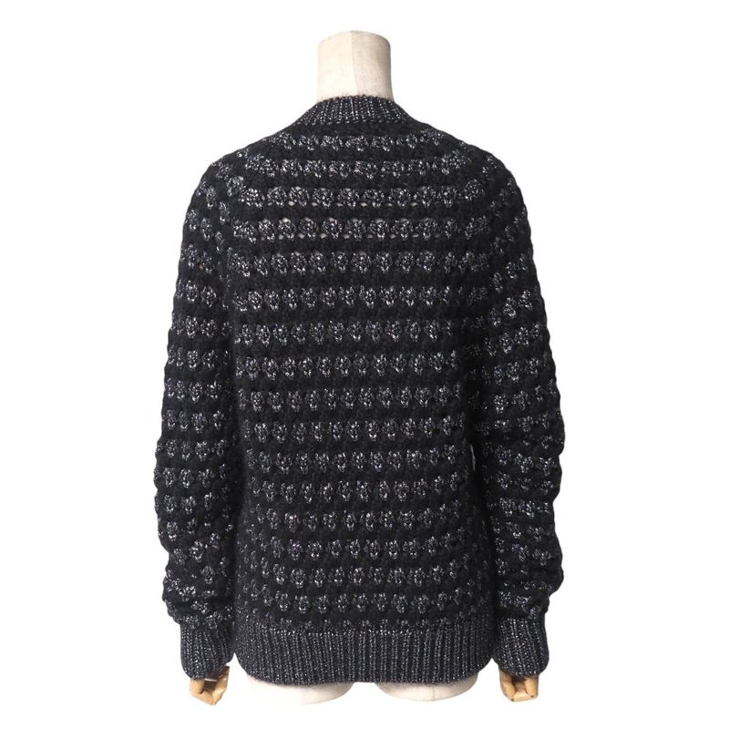 Saint Laurent Paris Sweater Size XS Knit Moheya Blend Alpaca Blend All