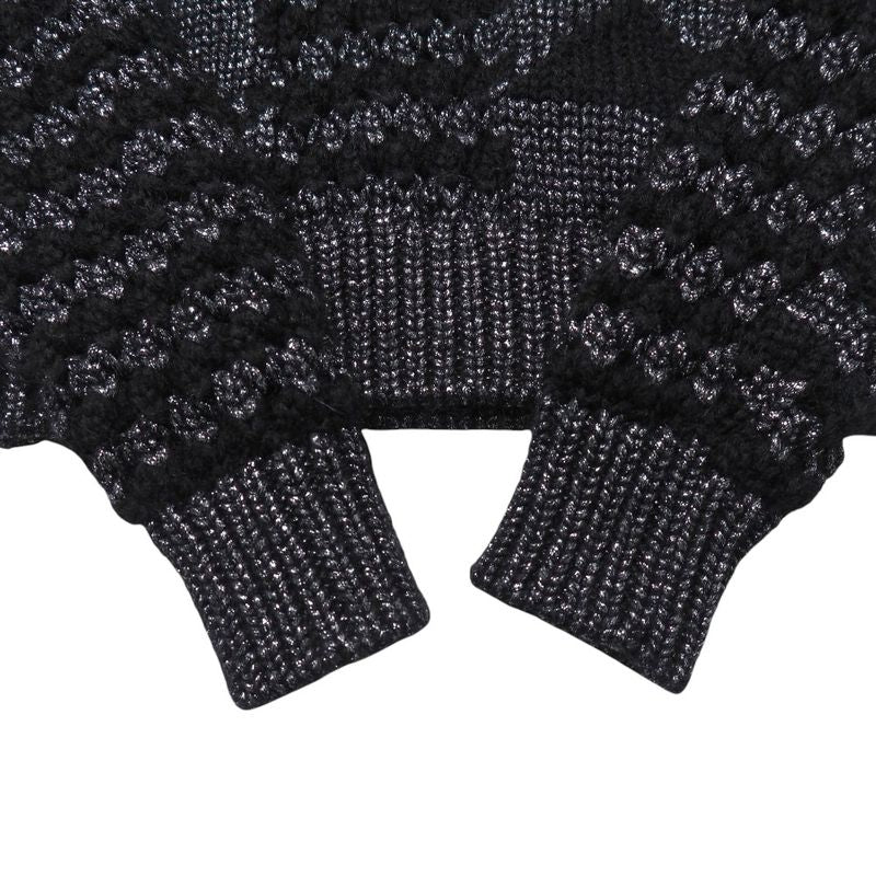 Saint Laurent Paris Sweater Size XS Knit Moheya Blend Alpaca Blend All