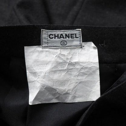 Chanel Vintage Skirt Size 40 CC Coco Button Knee Length Tight Skirt 20251110