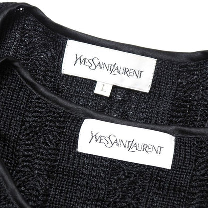 YVES Saint Laurent Yves Saint Laurent Ensemble Size Vest M Cardigan L Knit