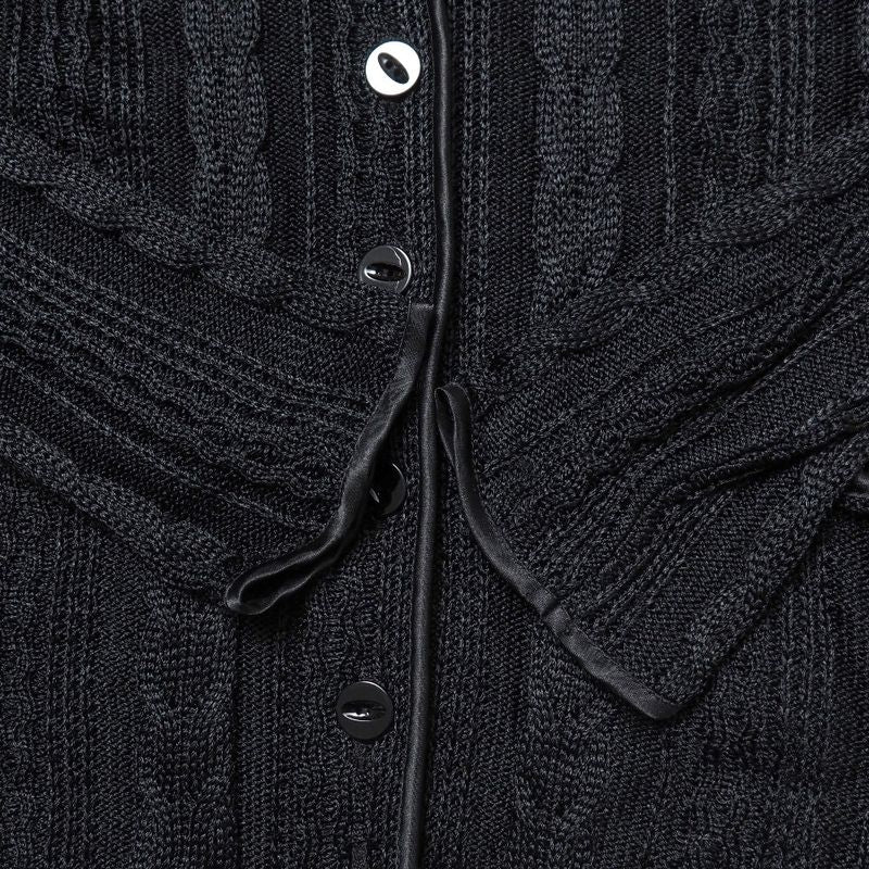 YVES Saint Laurent Yves Saint Laurent Ensemble Size Vest M Cardigan L Knit