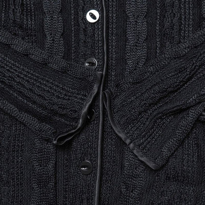 YVES Saint Laurent Yves Saint Laurent Ensemble Size Vest M Cardigan L Knit