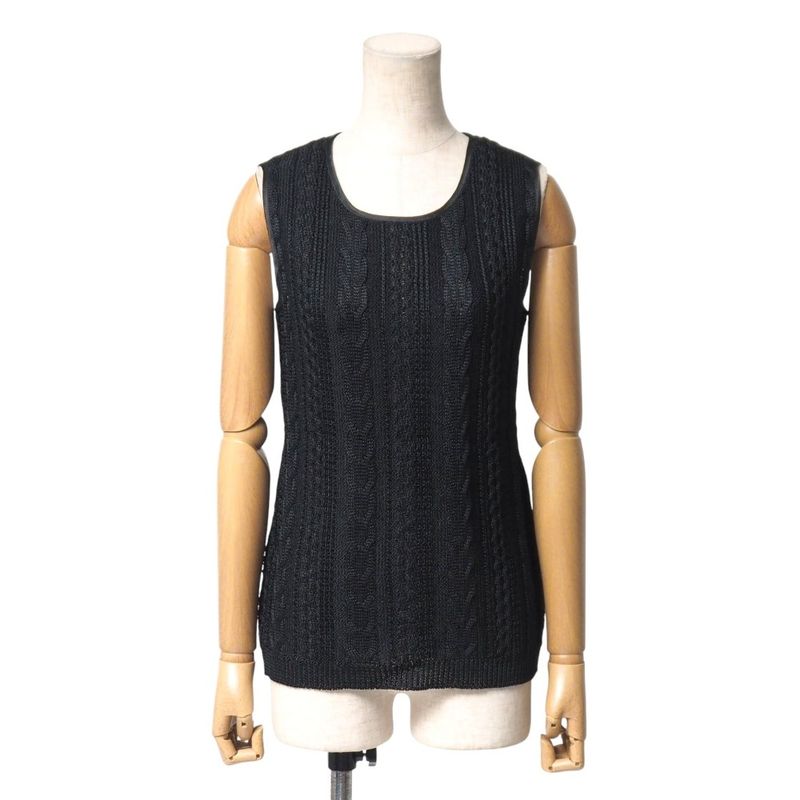 YVES Saint Laurent Yves Saint Laurent Ensemble Size Vest M Cardigan L Knit