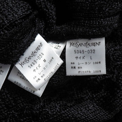 YVES Saint Laurent Yves Saint Laurent Ensemble Size Vest M Cardigan L Knit