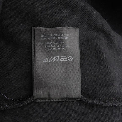 Balenciaga Cotton T-shirt Top Men's Black M 612965 Tivg5 21 Years M