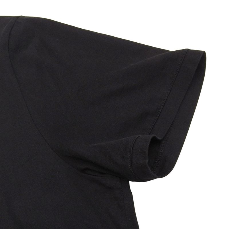 Fendi T-shirt Top Men's Black XL Fy0894a9rl 23 Years XL