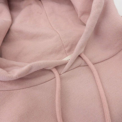 Celine Cotton Logo Pullover Hoodie Top Men's Pink XS 2y321670q XS
