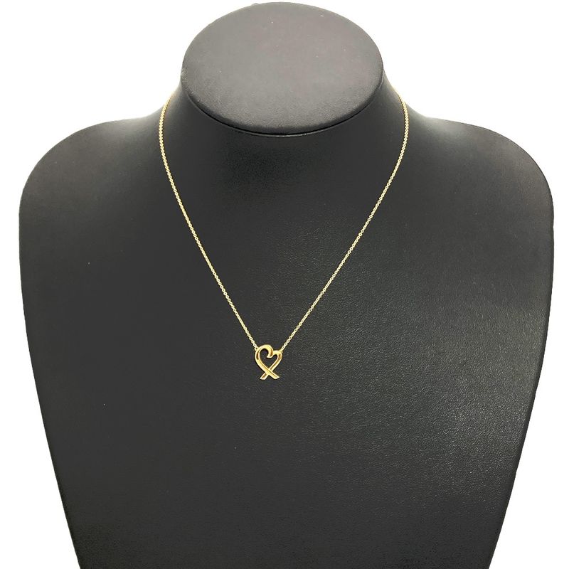 Tiffany & Co Tiffany & Co Loving Heart Necklace 18K Yellow Gold 3.5g Yellow