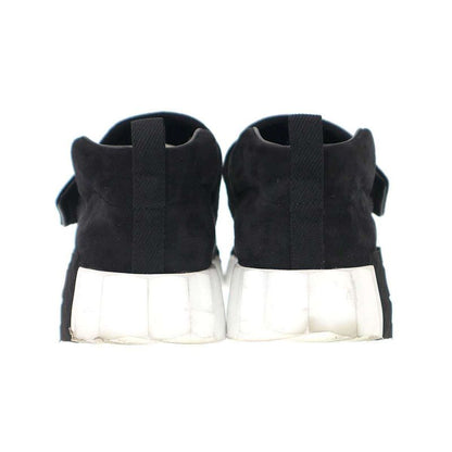 Hermes 23aw H Suede Low Cut Leather Sneakers H232101z Black 37