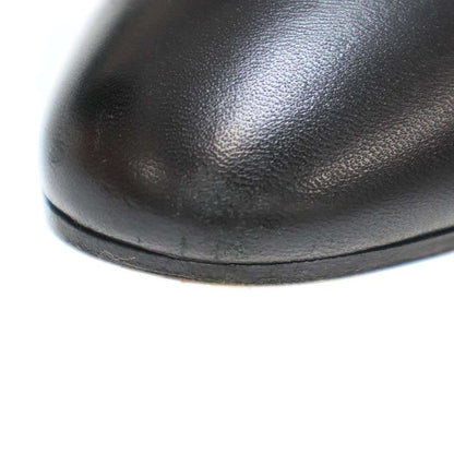 Chanel Matelasse Coco Mark Heeled Short Boots G33580 Black 38