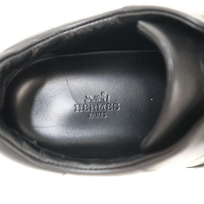 Hermes Day Sneakers Day Kelly Buckle Sneakers Black 39