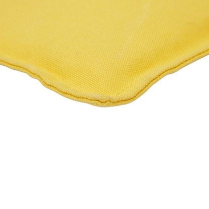 Hermes Yachting MM Clutch Bag Second Bag Pouch Yellow Canvas Ladies Hermes