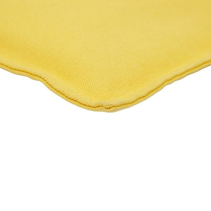 Hermes Yachting MM Clutch Bag Second Bag Pouch Yellow Canvas Ladies Hermes