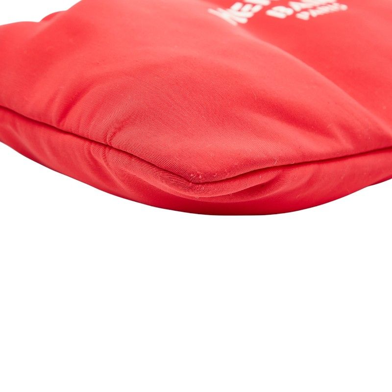 Hermes Neobain Trousse Flat MM Pouch Small Bag Rouge Cazac Red Polyamide/elastan