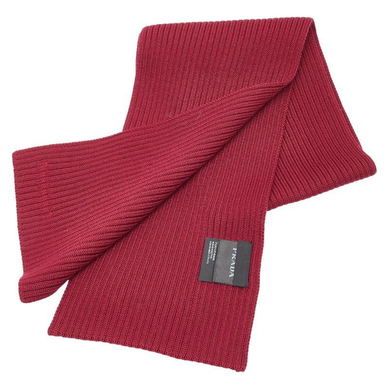 Prada Sport Line Logo Sms180 Red Wool Women Prada