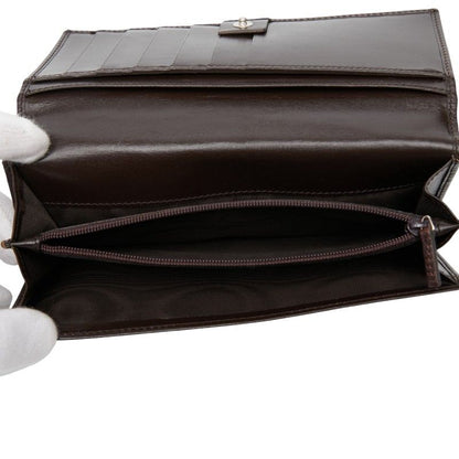 Gucci GG Canvas Sherry Line 135590 Beige Brown Canvas Leather Ladies Gucci